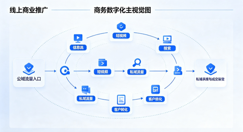 锦屏县线上商业推广怎么做？全域流量闭环搭建与低成本转化实战指南